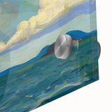 Modern Wall Art - Sailboat and Sea Breeze - Contemporary Ocean Scene