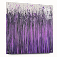 Bold Purple Drip Abstract Wall Art - Canvas & Framed Print