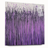 Bold Purple Drip Abstract Wall Art - Canvas & Framed Print