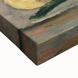 Impressionist Winter Landscape - Snowy Trees and Path Wall Art Print