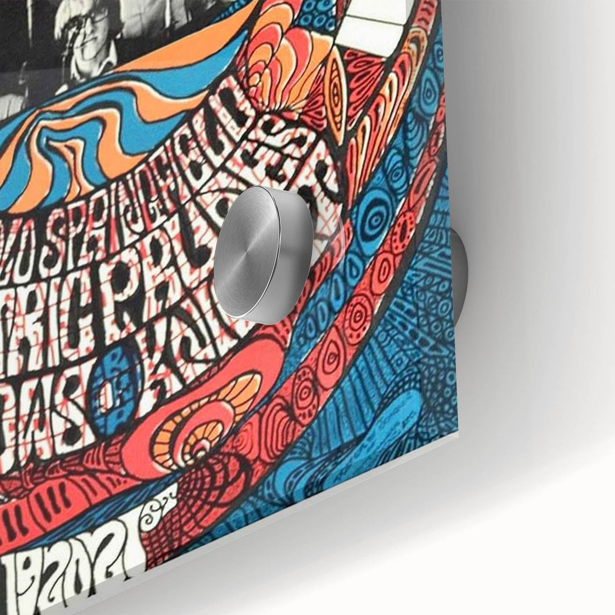 Jefferson Airplane 1960s Psychedelic Concert Poster - Retro Art