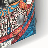 Jefferson Airplane 1960s Psychedelic Concert Poster - Retro Art