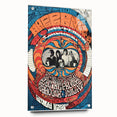 Jefferson Airplane 1960s Psychedelic Concert Poster - Retro Art