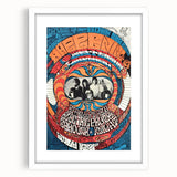 Jefferson Airplane 1960s Psychedelic Concert Poster - Retro Art