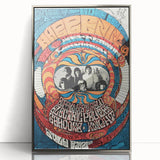 Jefferson Airplane 1960s Psychedelic Concert Poster - Retro Art
