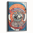 Jefferson Airplane 1960s Psychedelic Concert Poster - Retro Art