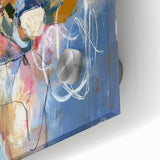 Expressive Abstract Floral Vase Wall Art - Canvas & Framed Print