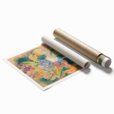 Impressionist Seascape - Ocean Waves and Sky Wall Art Print