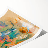 Impressionist Seascape - Ocean Waves and Sky Wall Art Print