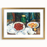 Impressionist Still Life - Fruit and Bowl Wall Art Print
