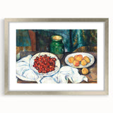 Impressionist Still Life - Fruit and Bowl Wall Art Print