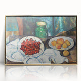 Impressionist Still Life - Fruit and Bowl Wall Art Print