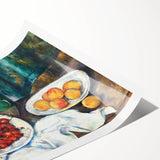 Impressionist Still Life - Fruit and Bowl Wall Art Print