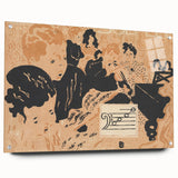 Abstract Modern Art of Musical Harmony – Contemporary Wall Art Print