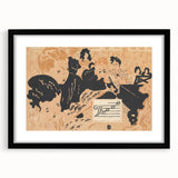 Abstract Modern Art of Musical Harmony – Contemporary Wall Art Print