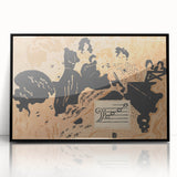 Abstract Modern Art of Musical Harmony – Contemporary Wall Art Print