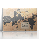 Abstract Modern Art of Musical Harmony – Contemporary Wall Art Print