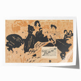 Abstract Modern Art of Musical Harmony – Contemporary Wall Art Print