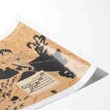 Abstract Modern Art of Musical Harmony – Contemporary Wall Art Print