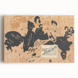 Abstract Modern Art of Musical Harmony – Contemporary Wall Art Print