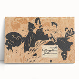 Abstract Modern Art of Musical Harmony – Contemporary Wall Art Print