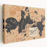 Abstract Modern Art of Musical Harmony – Contemporary Wall Art Print