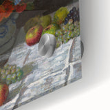 Still Life with Flowers and Fruit - Claude Monet Wall Art Print