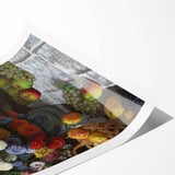 Still Life with Flowers and Fruit - Claude Monet Wall Art Print