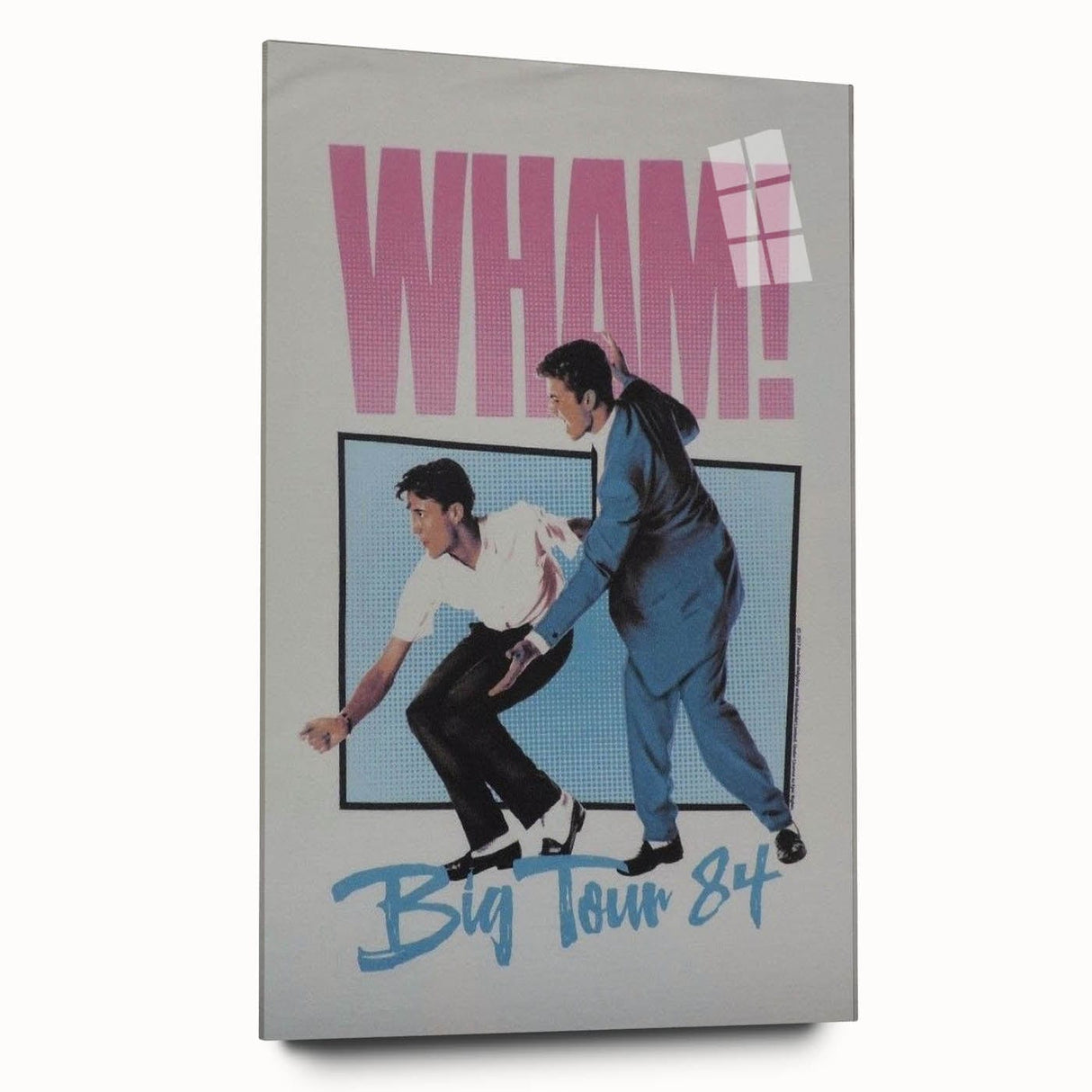 WHAM! Big Tour 1984 Concert Poster - Retro Pop Art