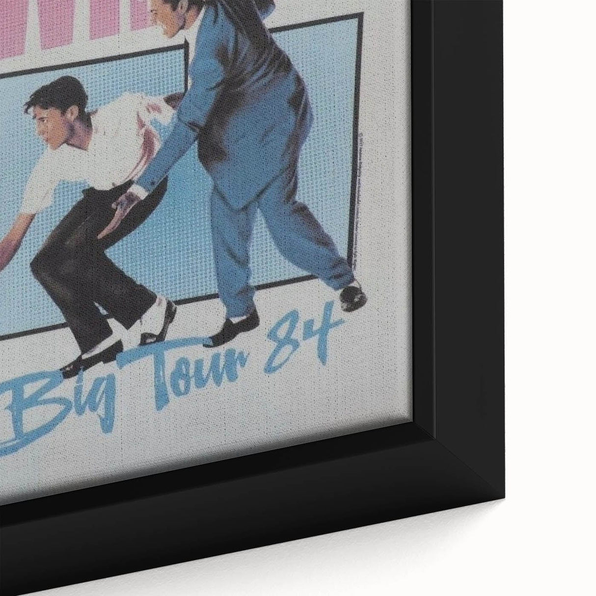 WHAM! Big Tour 1984 Concert Poster - Retro Pop Art