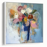 Abstract Floral Burst – Modern Canvas & Framed Wall Art