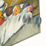 Impressionist Still Life - Flowers and Fruit in Vase Wall Art