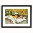 Impressionist Still Life - Flowers and Fruit in Vase Wall Art