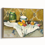 Impressionist Still Life - Flowers and Fruit in Vase Wall Art