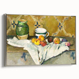 Impressionist Still Life - Flowers and Fruit in Vase Wall Art