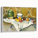Impressionist Still Life - Flowers and Fruit in Vase Wall Art