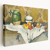 Impressionist Still Life - Flowers and Fruit in Vase Wall Art