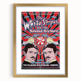 The White Stripes 2003 Concert Poster - Fillmore Denver