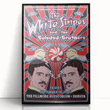 The White Stripes 2003 Concert Poster - Fillmore Denver