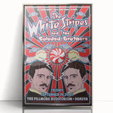 The White Stripes 2003 Concert Poster - Fillmore Denver