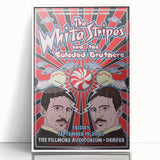 The White Stripes 2003 Concert Poster - Fillmore Denver