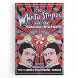 The White Stripes 2003 Concert Poster - Fillmore Denver