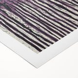 Purple Drip Abstract – Modern Canvas & Framed Wall Art