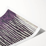 Purple Drip Abstract – Modern Canvas & Framed Wall Art