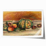 Impressionist Landscape - Forest Path and Trees Wall Art Print