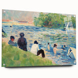 Study of Bathers by Georges Seurat - Modern Art Prints for Wall Decor