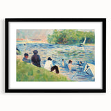 Study of Bathers by Georges Seurat - Modern Art Prints for Wall Decor
