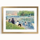 Study of Bathers by Georges Seurat - Modern Art Prints for Wall Decor