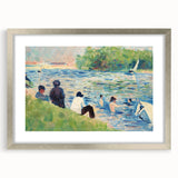 Study of Bathers by Georges Seurat - Modern Art Prints for Wall Decor