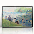 Study of Bathers by Georges Seurat - Modern Art Prints for Wall Decor